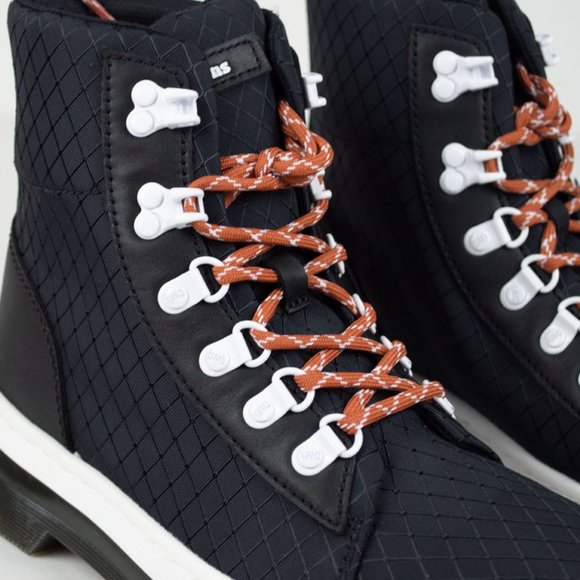 Dr. Martens Black Combs Ripstop Nylon Boots - Picture 6 of 13